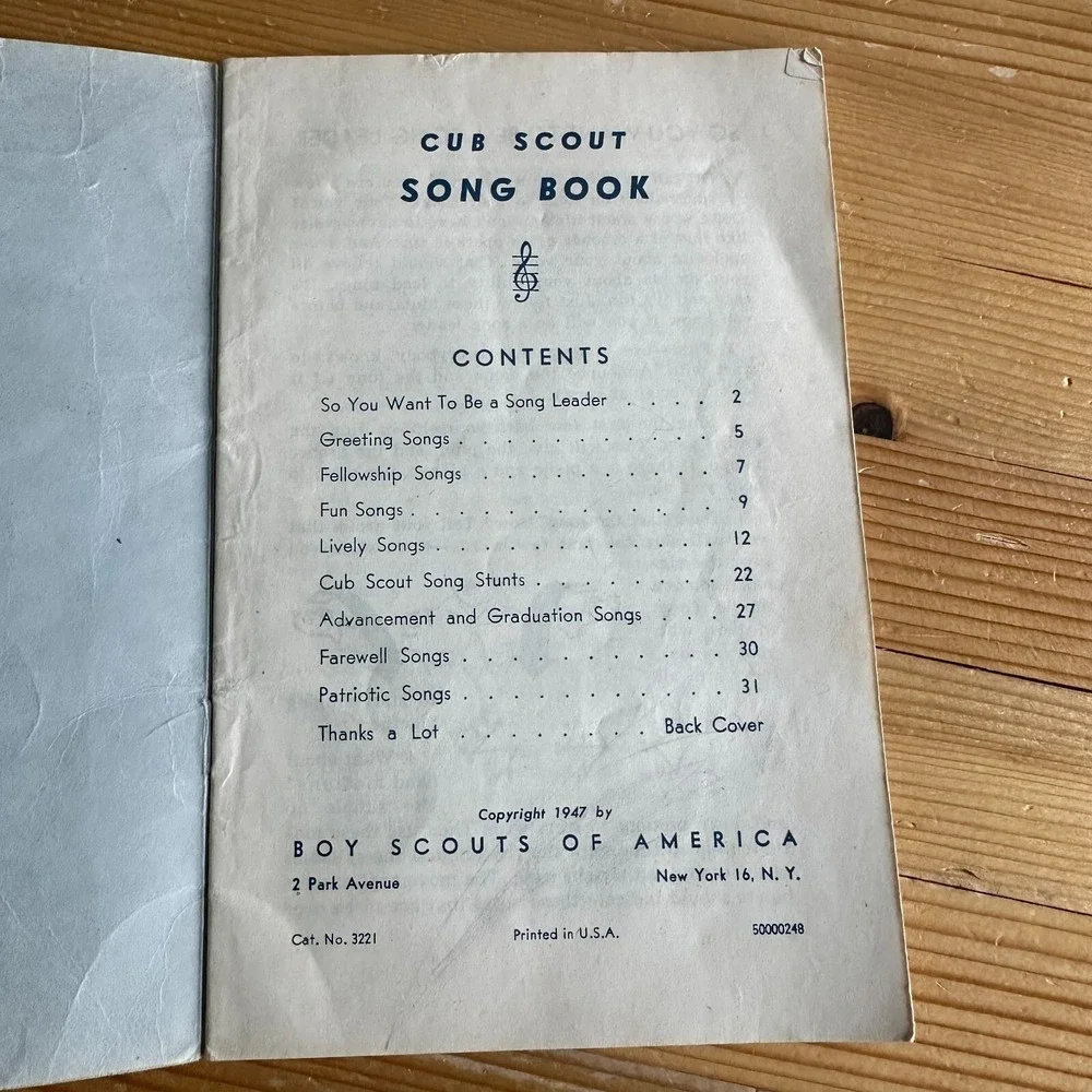 Scouting America vintage 1947